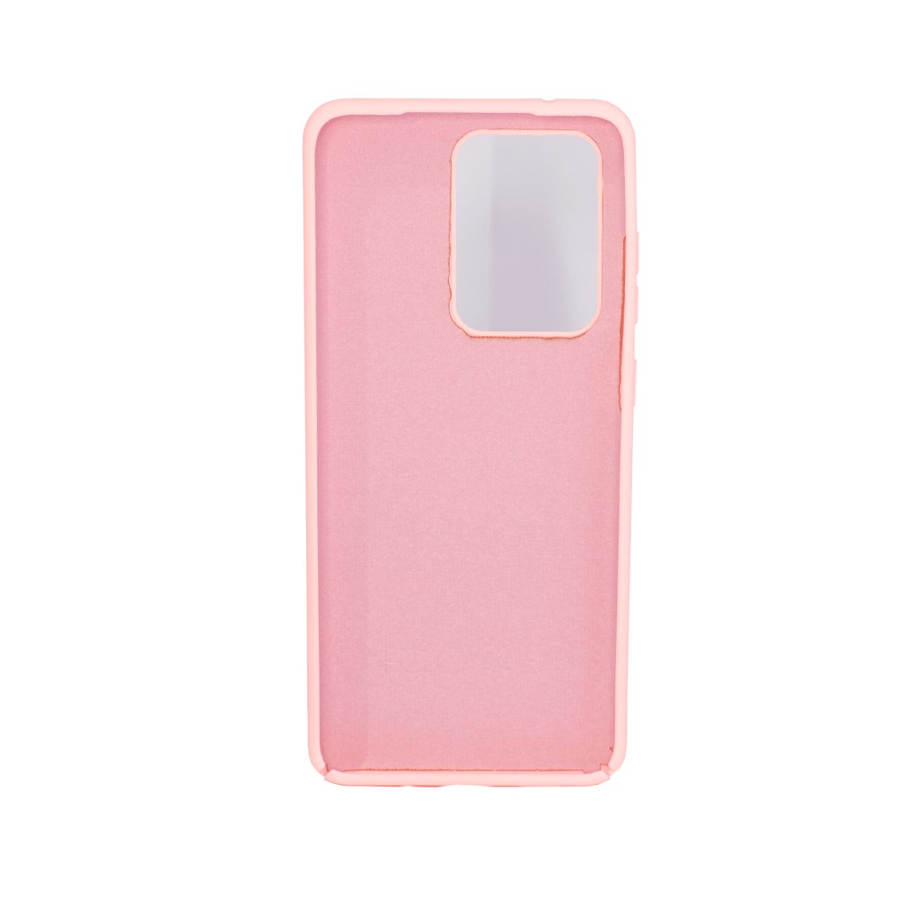 Protectores para celular  para Samsung  S20 Ultra Funda de silicona con felpa Rosa